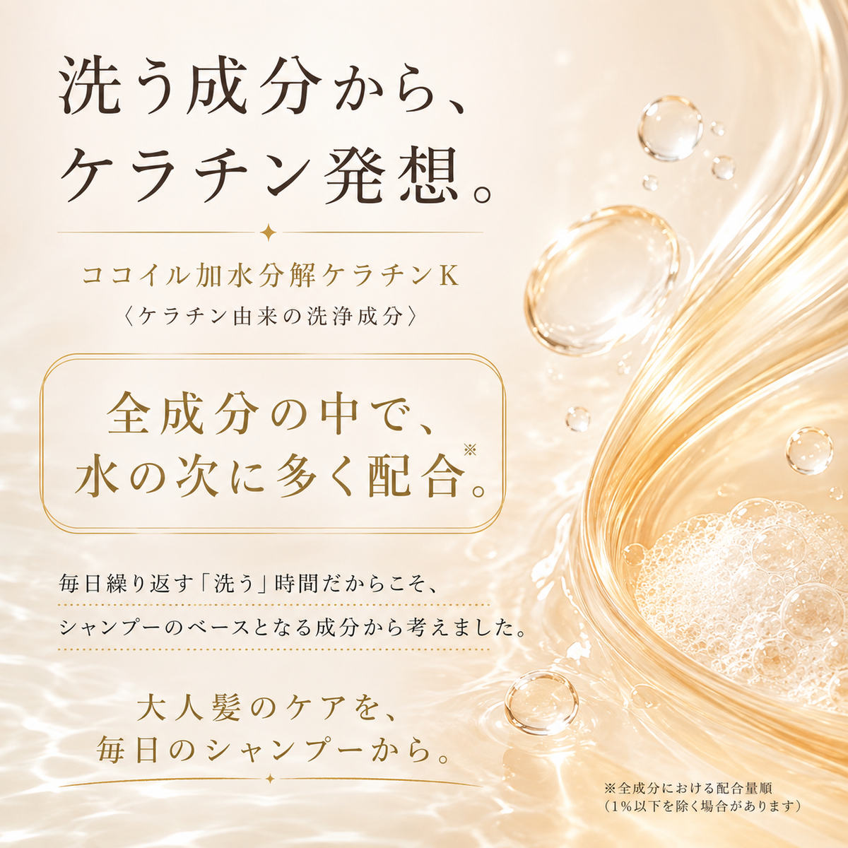 ケラチンシャンプー