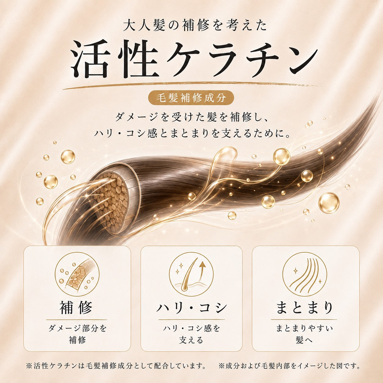 ITE premium ケラチンシャンプー＆トリートメント｜髪質改善サロン監修